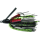 Booyah Swim'n Jig, 3/8 oz, Black/Black Chart, BYSJ3809