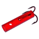 Boss Kat Boss Lat Dip Bait Tube, 4X Treble, 2 Trebles and 2 Sure Stick Dip Tubes, Boss Red, Size 2, BK97Q 2