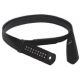 Boston Leather 2-1/4 Off Duty Belt, Hook Lined Belt, Black - 6621-3-44