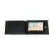 Boston Leather Billfold Style Badge Wallet, Card Slots, Soft, Black - 275-S-4020