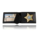 Boston Leather Billfold Style Badge Case, Hard Leather - 200-7005