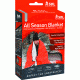 SOL All Season Waterproof and Windproof Emergency Shelter Blanket 80 inches x 64 inches