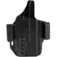Bravo Concealment IWB Torsion Light Bearing Holster W/ Waistband Clips, Glock 19, 19X, 23, 32, 45 W/Streamlight TLR-7, Right Hand, Polymer, Black, BC40-1010
