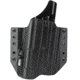 Bravo Concealment OWB BCA Light Bearing Holster W/1.5 in Belt Loops, S&amp;W M&amp;P 9/40 Full Size W/Streamlight TLR-1, Right Hand, Polymer, Black, BC30-1007