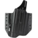 Bravo Concealment OWB BCA Light Bearing Holster W/1.5 in Belt Loops, S&amp;W M&amp;P 9/40 Full Size W/Streamlight TLR-1, Right Hand, Polymer, Black, BC30-1007