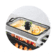 BRAZILIAN FLAME 03-LXK Silver Gas Rotisserie 3 Skewer Grill, Silver, BG-03 LXK Silver