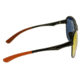 Breed Jupiter Sunglasses, Black Titanium Frame, Gold-Yellow Lens BSG019BK