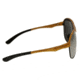 Breed Jupiter Sunglasses, Orange Titanium Frame, Black Lens BSG019OG