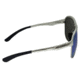 Breed Jupiter Sunglasses, Silver Titanium Frame, Blue-Green Lens BSG019SR