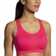 Brooks Dare Racerback Run Bra 2.0 - Womens, Hyper Pink, 34D, 350085620.0341D