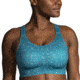Brooks Dare Racerback Run Bra 2.0 - Womens, Lagoon Speckle Print, 40DD, 350085464.0402D