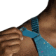 Brooks Dare Racerback Run Bra 2.0 - Womens, Lagoon Speckle Print, 40DD, 350085464.0402D