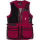 Browning Bg Mesh Shooting Vest R-hand Women's Medium Black/cassis