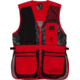 Browning Bg Mesh Shooting Vest R-hand X-large Black/red Trim