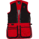 Browning Bg Mesh Shooting Vest R-hand Youth's Small Black/red