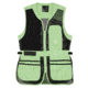 Browning Trappercreek Shooting Vest - Women's, Black/Neomint, 2XL, 3050694405