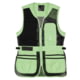 Browning Trappercreek Shooting Vest - Women's, Black/Neomint, 2XL, 3050694405