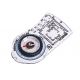 Brunton TRUARC Baseplate Compass w/ Global Needle TruArc10, Rare Earth, Roamer Scales, 5.2in.x2.8in.x0.5in. F-TRUARC10