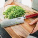 Bubba Blade Nakiri Kitchen Knife, 6.5in, Stainless Steel, G10 Handle, 1151297