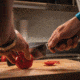 Bubba Blade Nakiri Kitchen Knife, 6.5in, Stainless Steel, G10 Handle, 1151297
