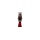 Buck Gardner Buck Brush Single Reed, Polycarbonate, Smoke/Red Translucent BB3-S/RT