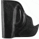 Bulldog Cases &amp; Vaults Molded Leather Inside-the-Pocket Holster - Small, Black MLB-IP