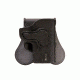 Bulldog Cases &amp; Vaults Rapid Release Polymer Holster W/Paddle, Right Hand, Black, RR-1911C