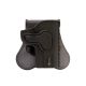 Bulldog Cases &amp; Vaults Rapid Release Polymer Holster W/Paddle, Right Hand, Black, RR-1911C
