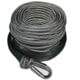 Bulldog Winch AR Synthetic Winch Line 9mm x 100ft, 6 to 8K, Grey, 20200