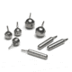 Bullet Weights Tungsten Finesse Drop Shot, Clam Pack - Natural, 1/8 oz, PBTGNFDS18
