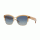 Burberry BE4265 Progressive Prescription Sunglasses, 54mm, Brown / Light Gold, BE4265-33584L-54-PRO