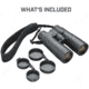Bushnell Fusion X 10X42 Rangefinding Binoculars, BK-7, Center Focus System, Roof Prism, Black, FX1042AD
