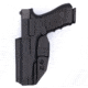 C&amp;G Holsters IWB Covert Holster Alpha Glock 17/22/47, Left Hand, Black, 718-100