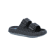 Aquapac Womens Dual Buckle Slide - Black B4A47389, 7, Black/Blue, DBUCKSLD23W-BLKBLKBREEZ-7