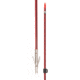 Cajun Bowfishing Wasp arrow with 4 barb stinger, Red/Black, ABF121SP