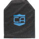 Caliber Armor CaliberX Level IIIA UHMWPE/Para Aramid Soft Body Armor Plate, 8x10 inch, Multi-Curved, SAPI, Black, 19-CALX-0810