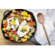 Camp Chef 12in Seasoned Cast Iron Skillet, 12in Diameter, Black, SK12