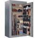 Cannon Safe Scout S45 48 Gun Electronic Safe, 72x40x24in - Hammertone Gray/Chrome S45-H2TEC-13