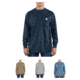 Carhartt Flame-Resistant Force Cotton Long Sleeve T-Shirt, Dark Navy, Khaki, Light Gray, Medium Blue