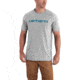 Carhartt Force Cotton Delmont Gphc Short Sleeve T-Shirt for Mens, Heather Gray, Medium/Regular 102549-034-REG-M