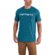 Carhartt Force Cotton Delmont Gphc Short Sleeve T-Shirt for Mens, Bay Harbor, 2XL/Regular 102549-466-REG-2XL