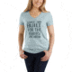Carhartt Lockhart Graphic Tough Jobs Short Sleeve V-neck T-shirt - Womens, Sky Gray Heather, XXL-REG 103074-455-REG-XXL