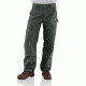 Carhartt Washed-Duck Double-Front Work Dungaree - Men's, Moss, 34-30, B136-MOS-34-30