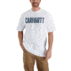Carhartt Workwear Graphic Block Logo Short Sleeve T-shirt - Mens, Black, M-REG 103177-100-REG-M