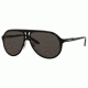 Carrera 100/S Single Vision Prescription Sunglasses CA100S-0HKQ-NR-6112 - Lens Diameter 61 mm, Frame Color Black Ruthenium