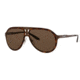 Carrera 100/S Single Vision Prescription Sunglasses CA100S-0HKY-EJ-6112 - Lens Diameter 61 mm, Frame Color Brown Havana Bw