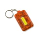 Carson Keychain Flashlight, Orange, 1.4 in x 0.5 in x 2.4 in, KL-10OR