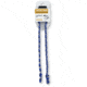 Carson Optical Paracord Eyewear Retainers, Blue/Black/White, EX-50BUB