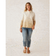 Carve Designs Bodie Funnel Neck - Womens, Lt. Khaki Ombre, Extra Small, TKRB76-244-XS