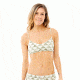 Carve Designs Mia Top, Womens, Olive Triangles, XS, BTMI74-361-XS